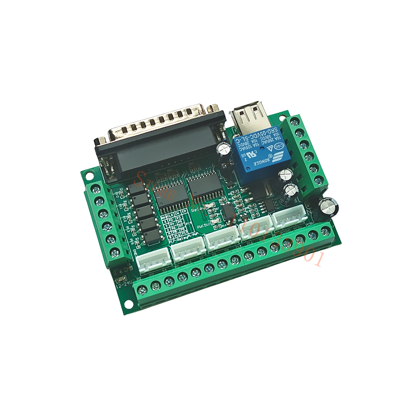1pc 5 Axis CNC Breakout Board  - 5 Axis Cnc Breakout Board Interface Mach3 recension och pris