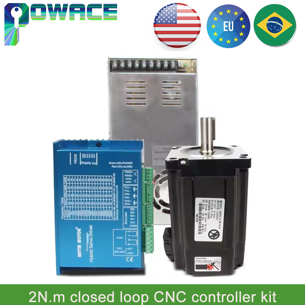 【EU】 2N.m Nema23 Closed Loop S - Nema 23 Closed Loop Stepper Motor Driver Kit recension och pris