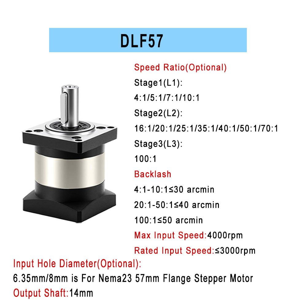 Planetary Reducer 57/86mm Step - Planetary Gearbox Reducer Nema 23 34 recension och pris