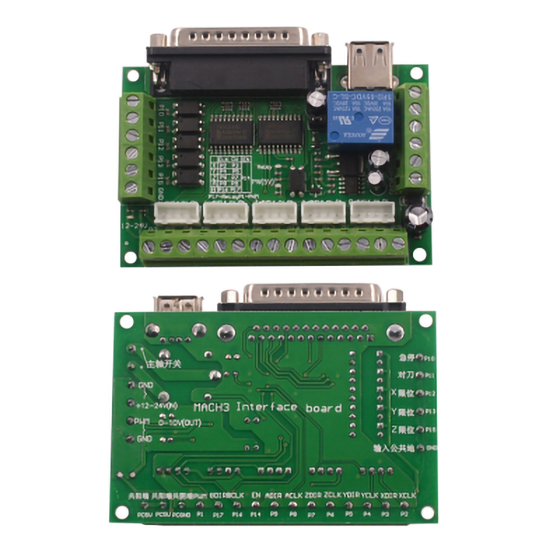 1Set 5 Axis CNC Interface Adap - 5 Axis Cnc Breakout Board Interface Mach3 recension och pris