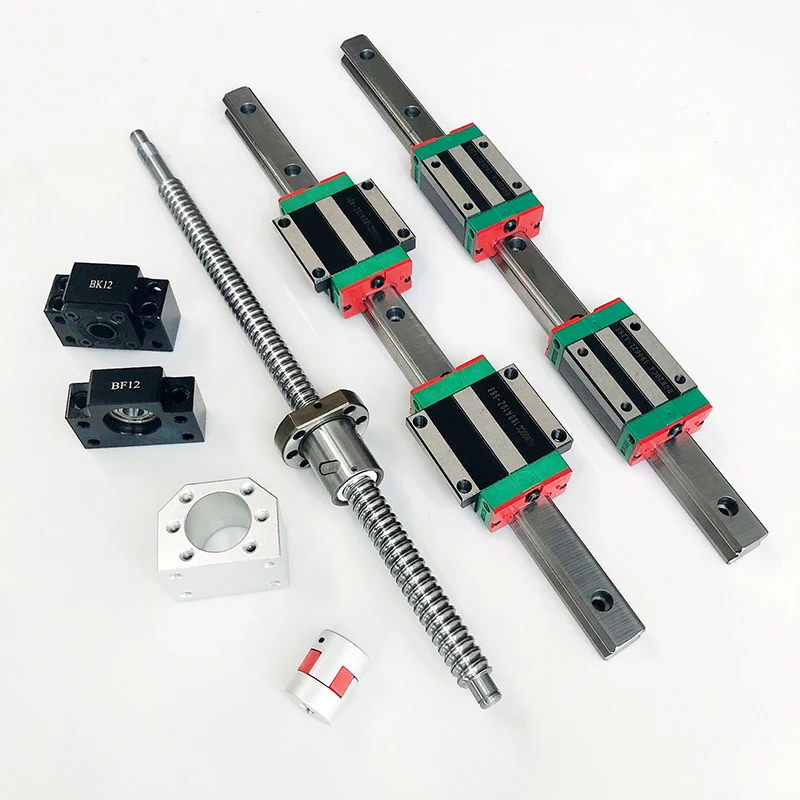 2 set HGR20 HGR15 Linear Guide - Hgr20 Linear Guide Rail Ballscrew Set recension och pris