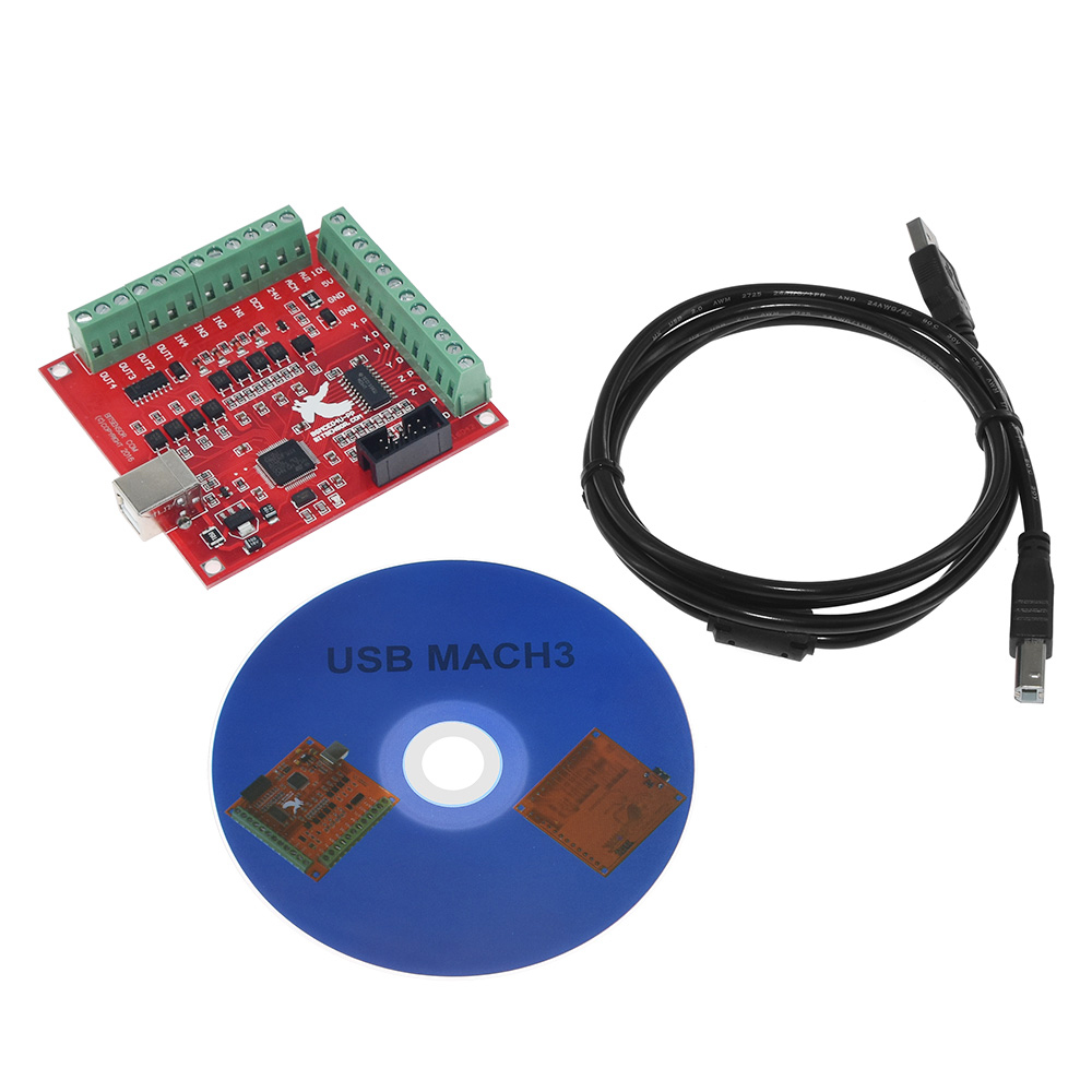 CNC USB Mach3 100Khz Breakout  - Mach3 Usb Cnc Controller 4 Axis 100Khz recension och pris