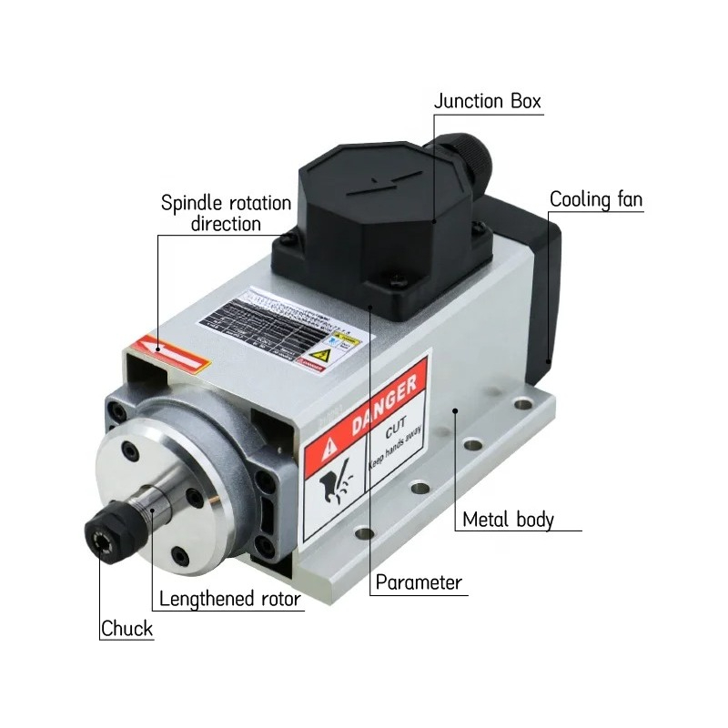 Milling Machine Spindle Motor  - Er20 Collet Chuck Spindle Motor 220V recension och pris
