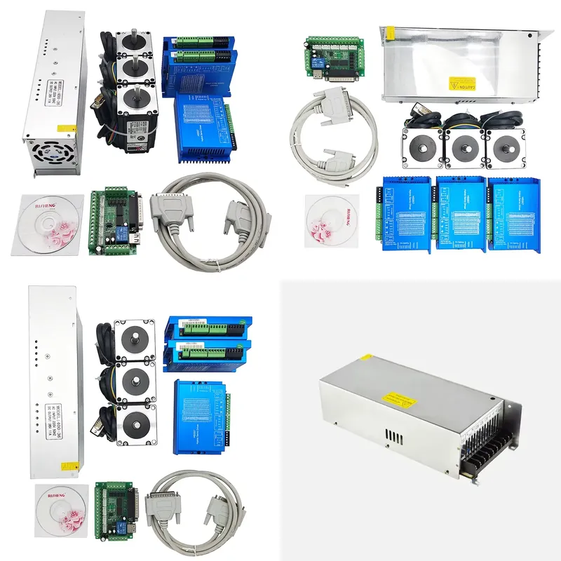3 Axis 2N.m Nema23 CNC Kit Ser - Nema 23 Closed Loop Stepper Motor Driver Kit recension och pris