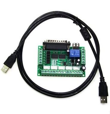 1pcs New Interface MACH3 5 Axi - 5 Axis Cnc Breakout Board Interface Mach3 recension och pris