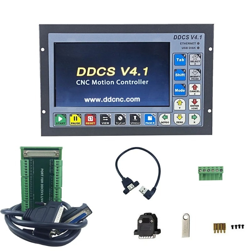 DDCS V4.1 Standalone Motion Co - Ddcs V4.1 4 Axis Cnc Offline Controller recension och pris
