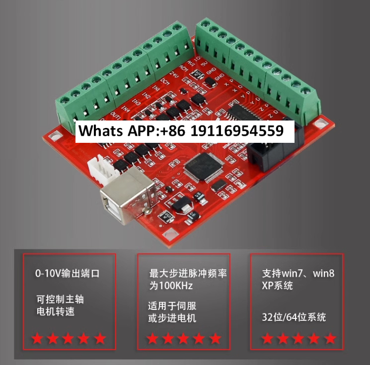 CNC MACH3 100Khz breakout boar - Mach3 Usb Cnc Controller 4 Axis 100Khz recension och pris