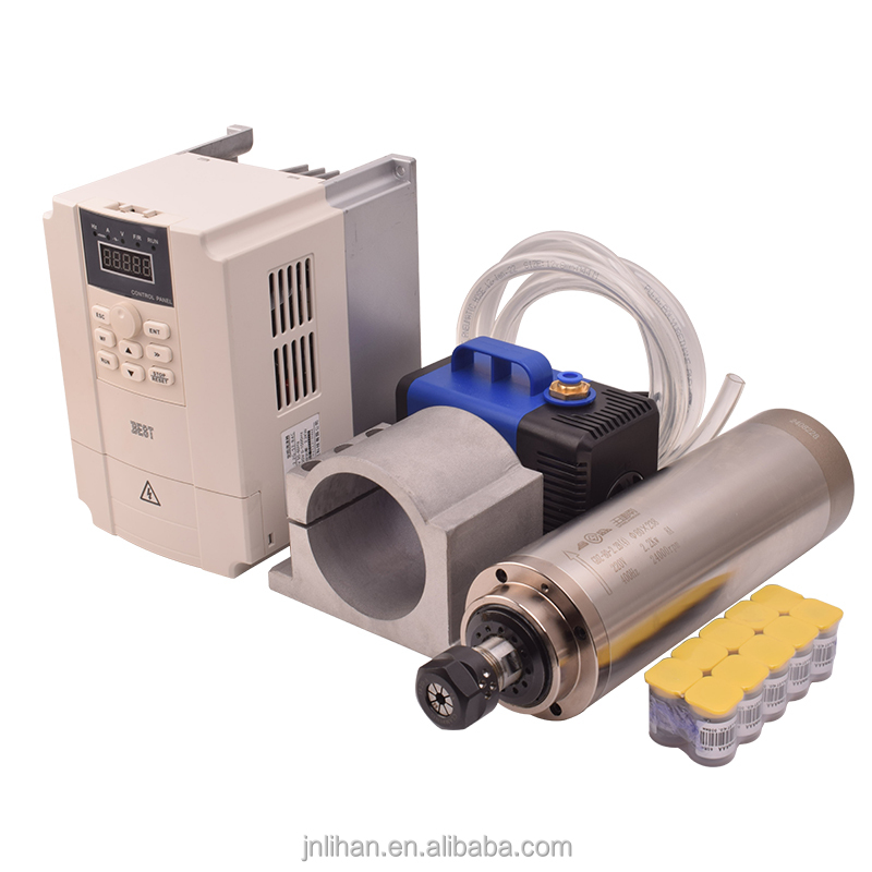 GDZ 2.2KW 220V Water Cooled CN - 2.2Kw Water Cooled Spindle Kit Vfd recension och pris