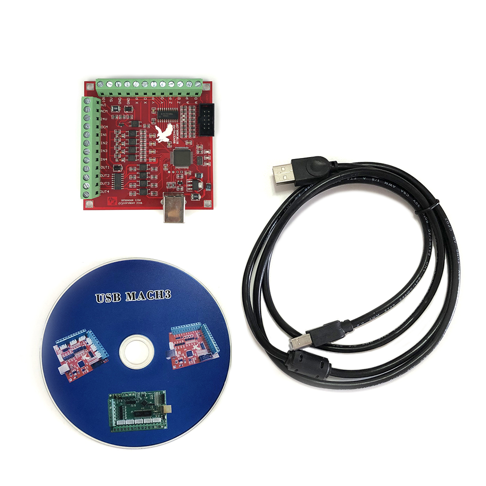 CNC USB MACH3 100Khz Breakout  - Mach3 Usb Cnc Controller 4 Axis 100Khz recension och pris