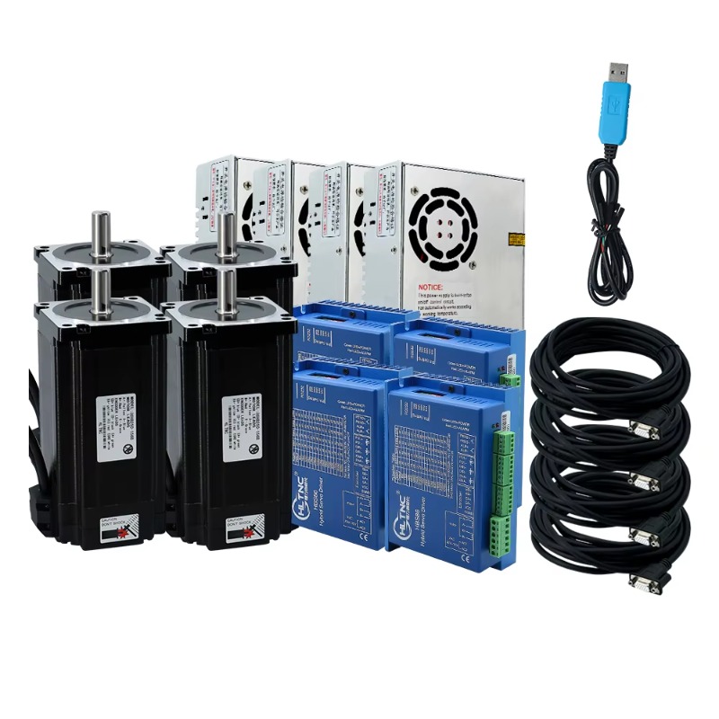 4 Axis Nema 34 Closed Loop Ste - Hybrid Servo Driver Nema 34 8.5Nm recension och pris
