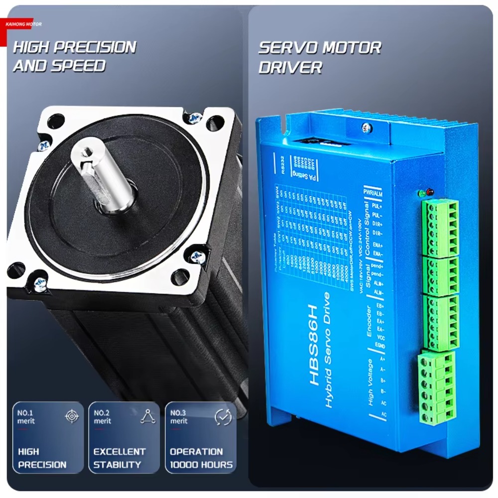 NEMA 34 Closed Loop Hybrid Ser - Hybrid Servo Driver Nema 34 8.5Nm recension och pris