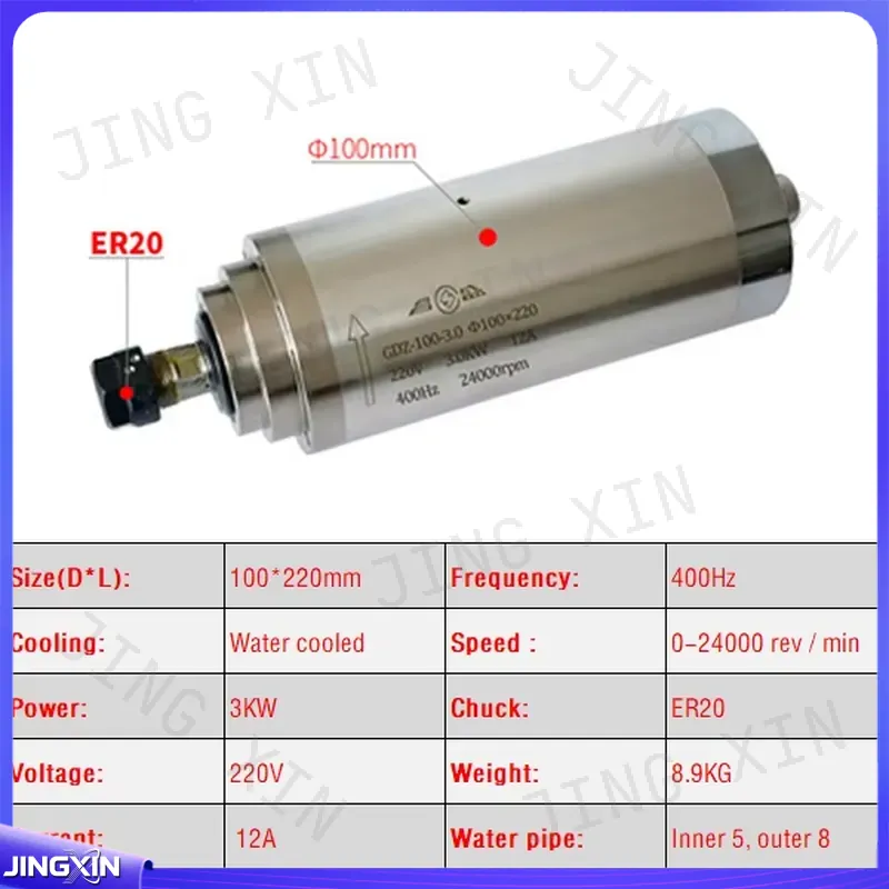 custom for CNC Spindle Motor 2 - Er20 Collet Chuck Spindle Motor 220V recension och pris